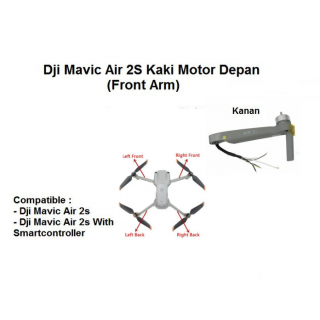Dji Mavic Air 2S Kaki Depan - Dji Mavic Air 2S Front Arm Motor - Kanan